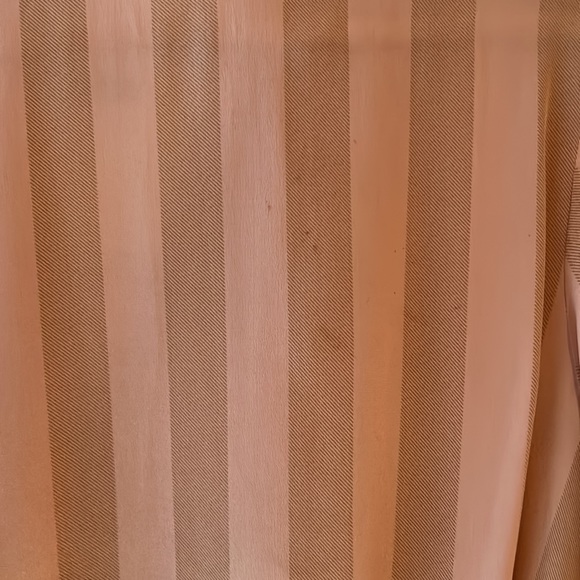 Vintage 1970’s 100% Silk Striped Dress - Picture 8 of 9